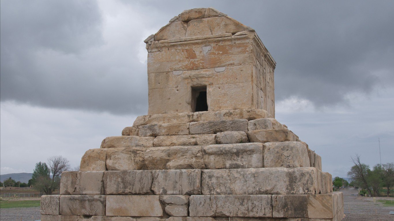 The Tomb of Cyrus the Great by A.Davey