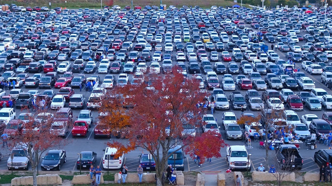 parking lot by Dean Hochman