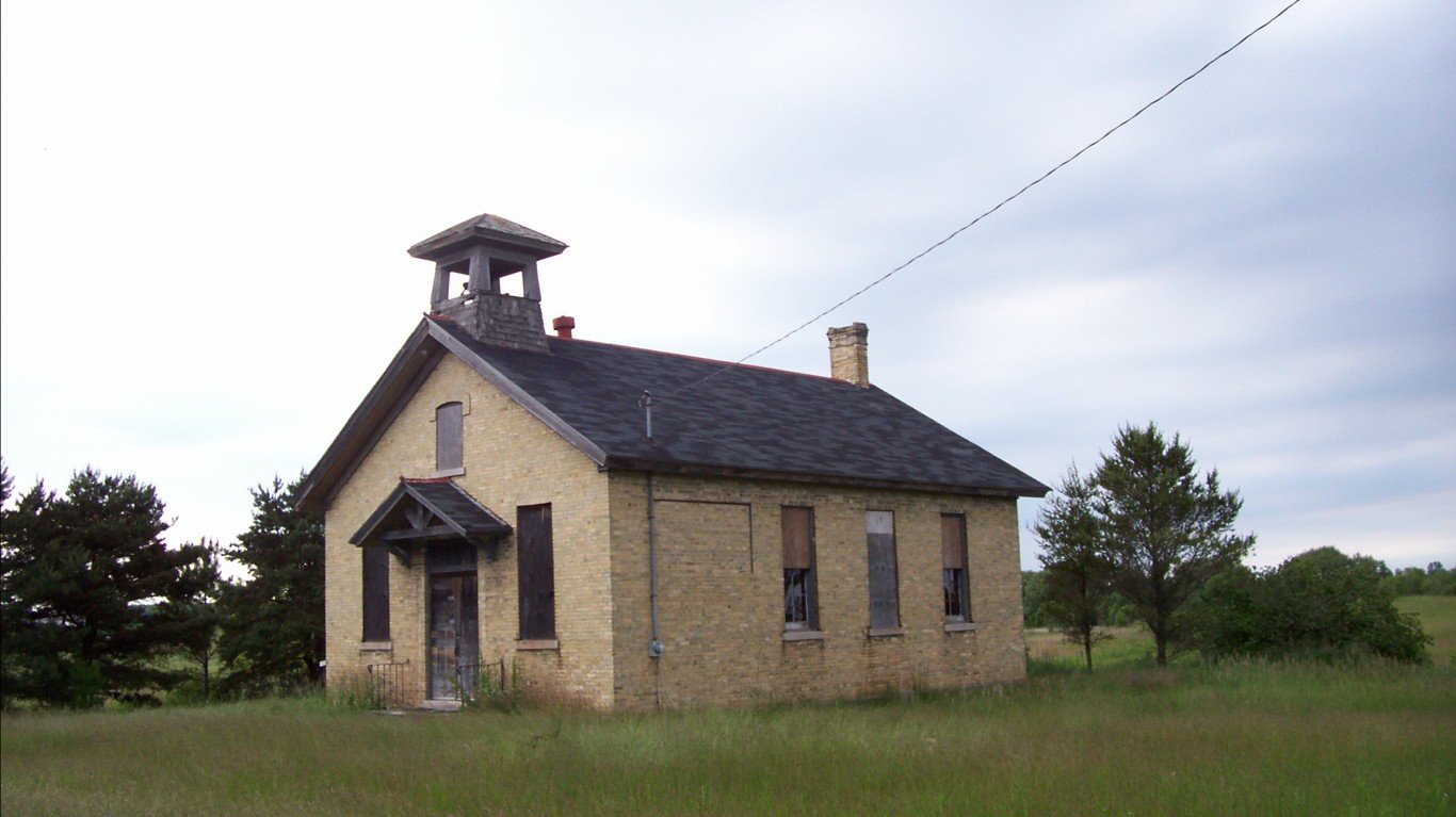 Schoolhouse in Ozaukee County,... by Royal Broil