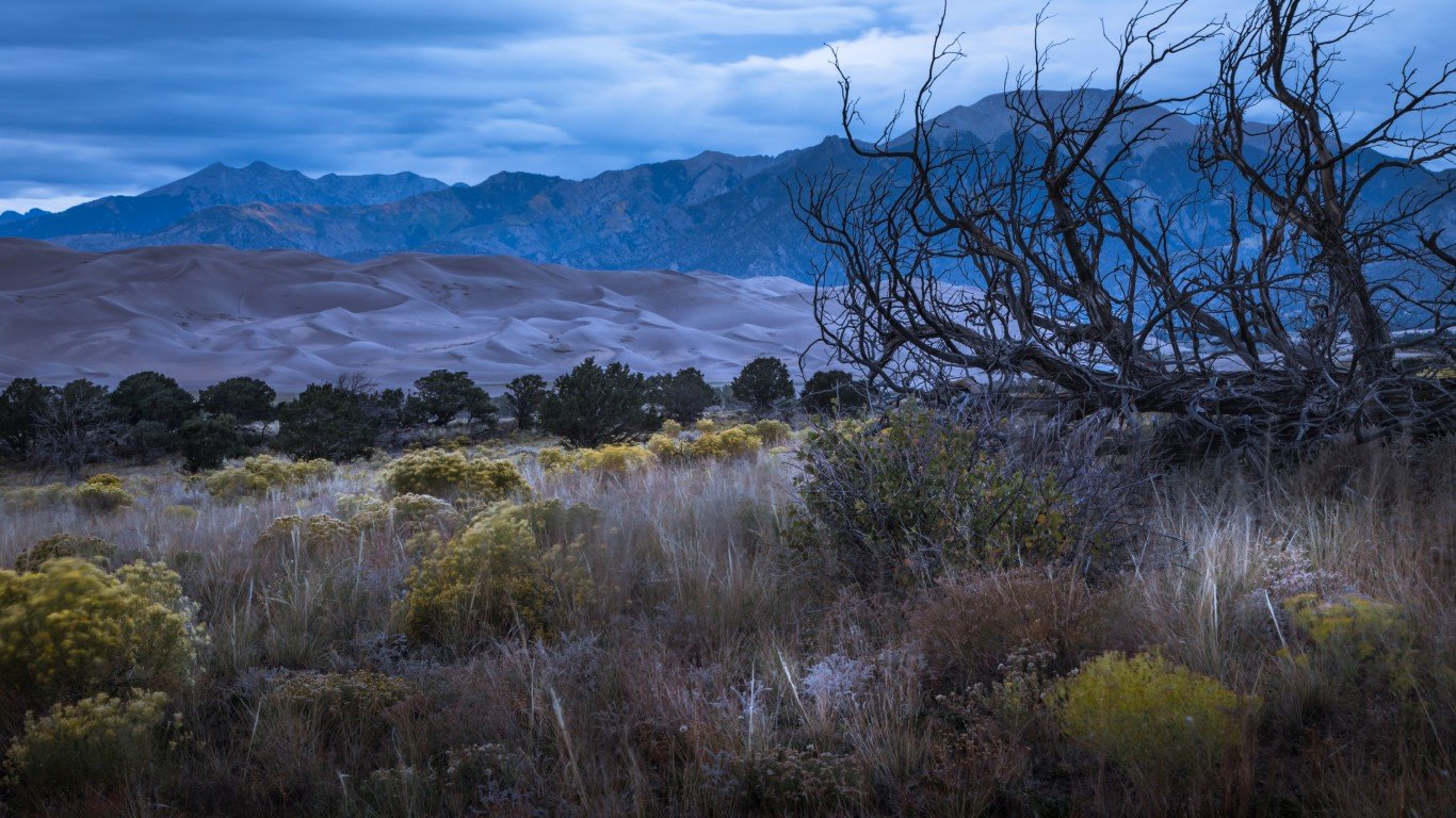 san luis valley evening by Christian Collins