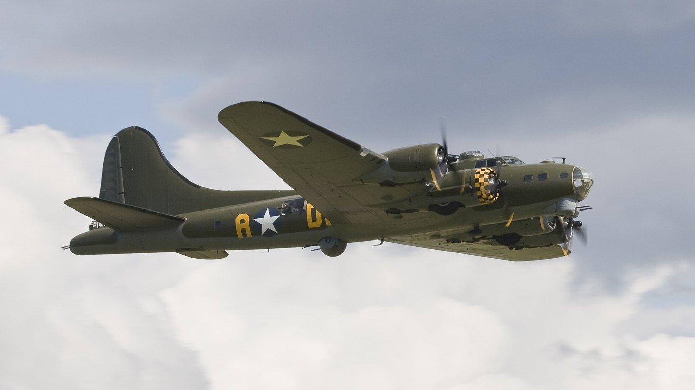 The Most Mass-Produced American Bomber Planes of WWII - 24/7 Wall St.