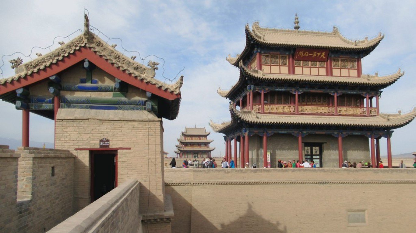 Jiayuguan Fortress by David Stanley