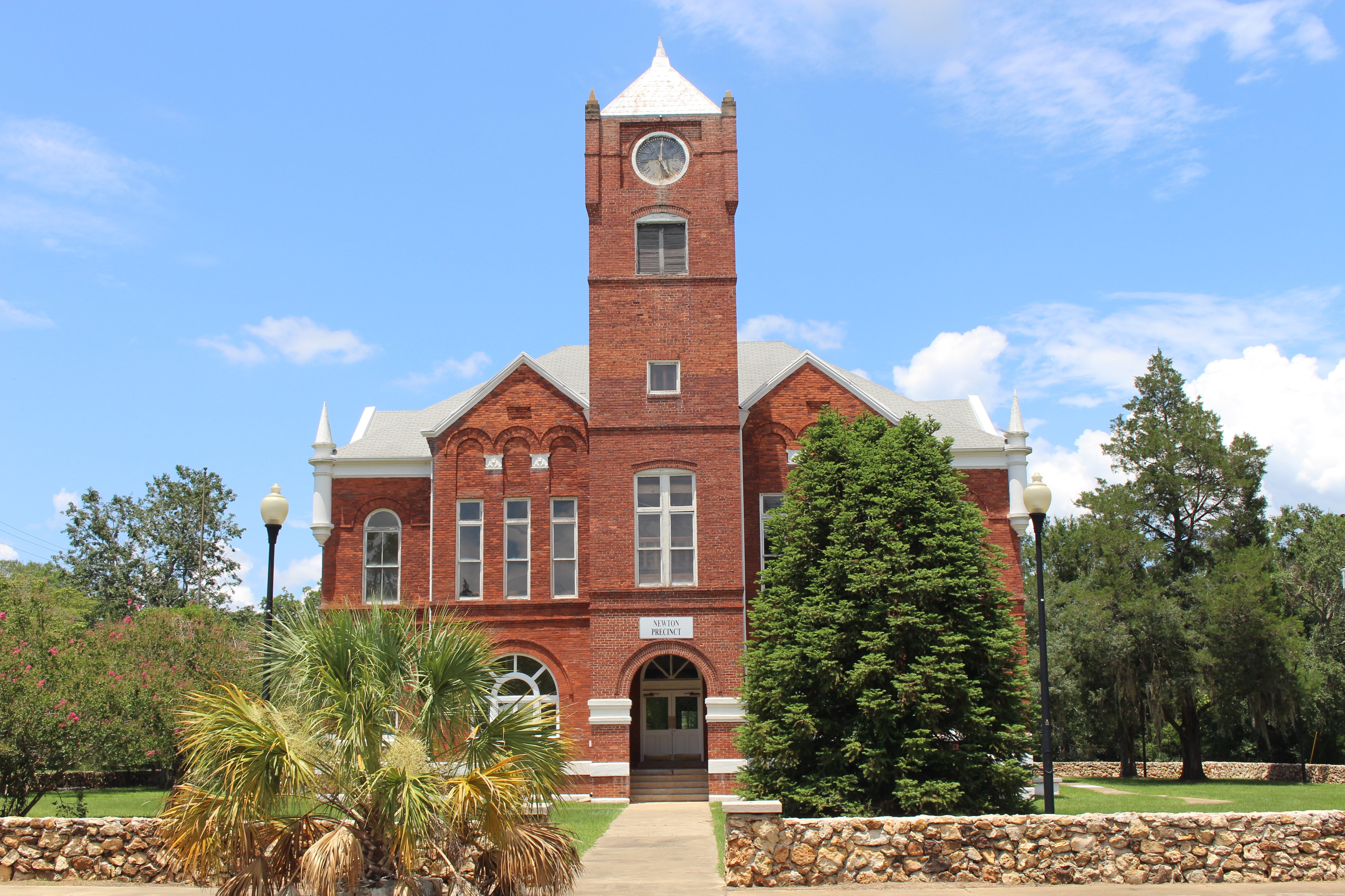 Baker County Courthouse, Newton 1900 by Michael Rivera