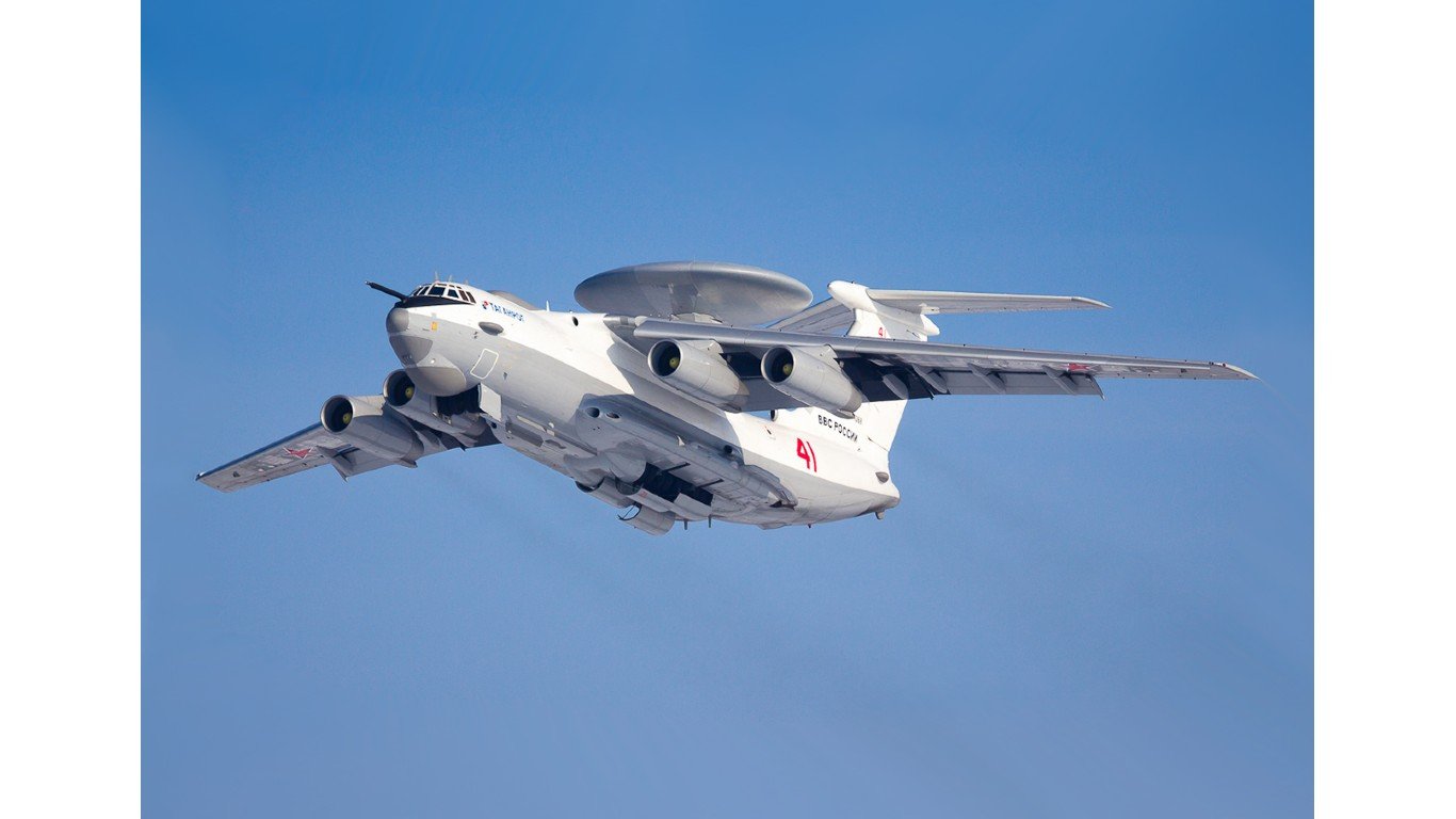Airborne early warning and control aircraft A-50U (Red 41) by Sergey Lutsenko, Timofey Nikishin
