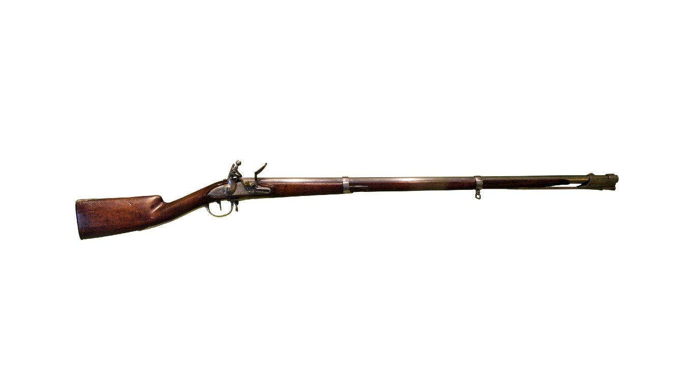 French infantry musket model 1777-MCAH HIS 91 01-IMG 8104-white by Rama