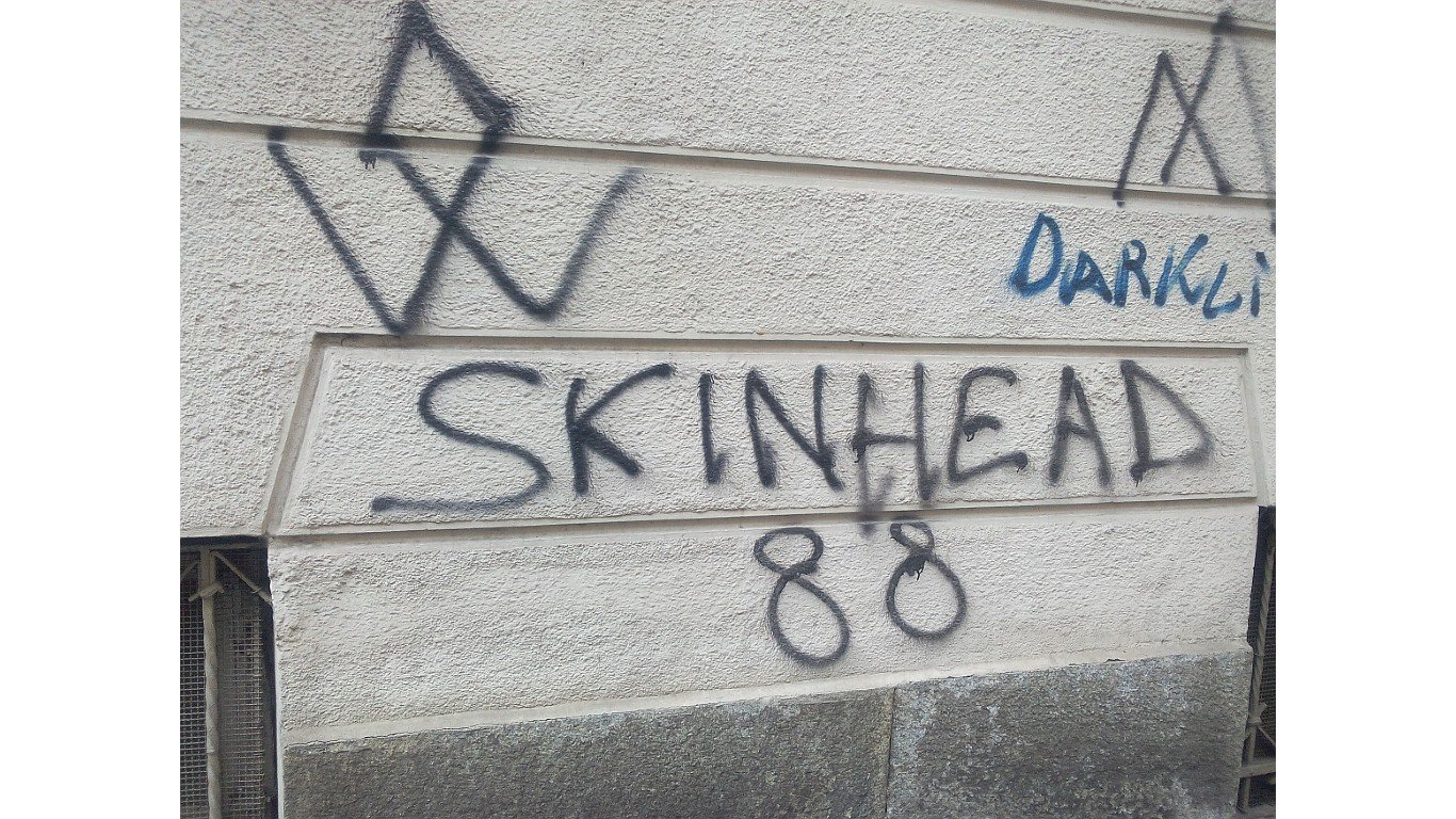 Skinhead88 graffiti in Turin by Prof.lumacorno