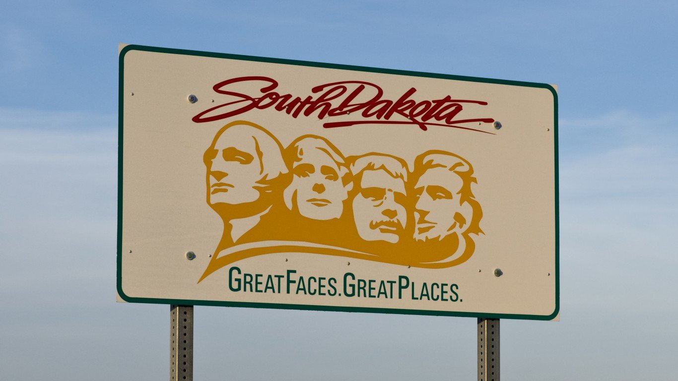 South Dakota sign
