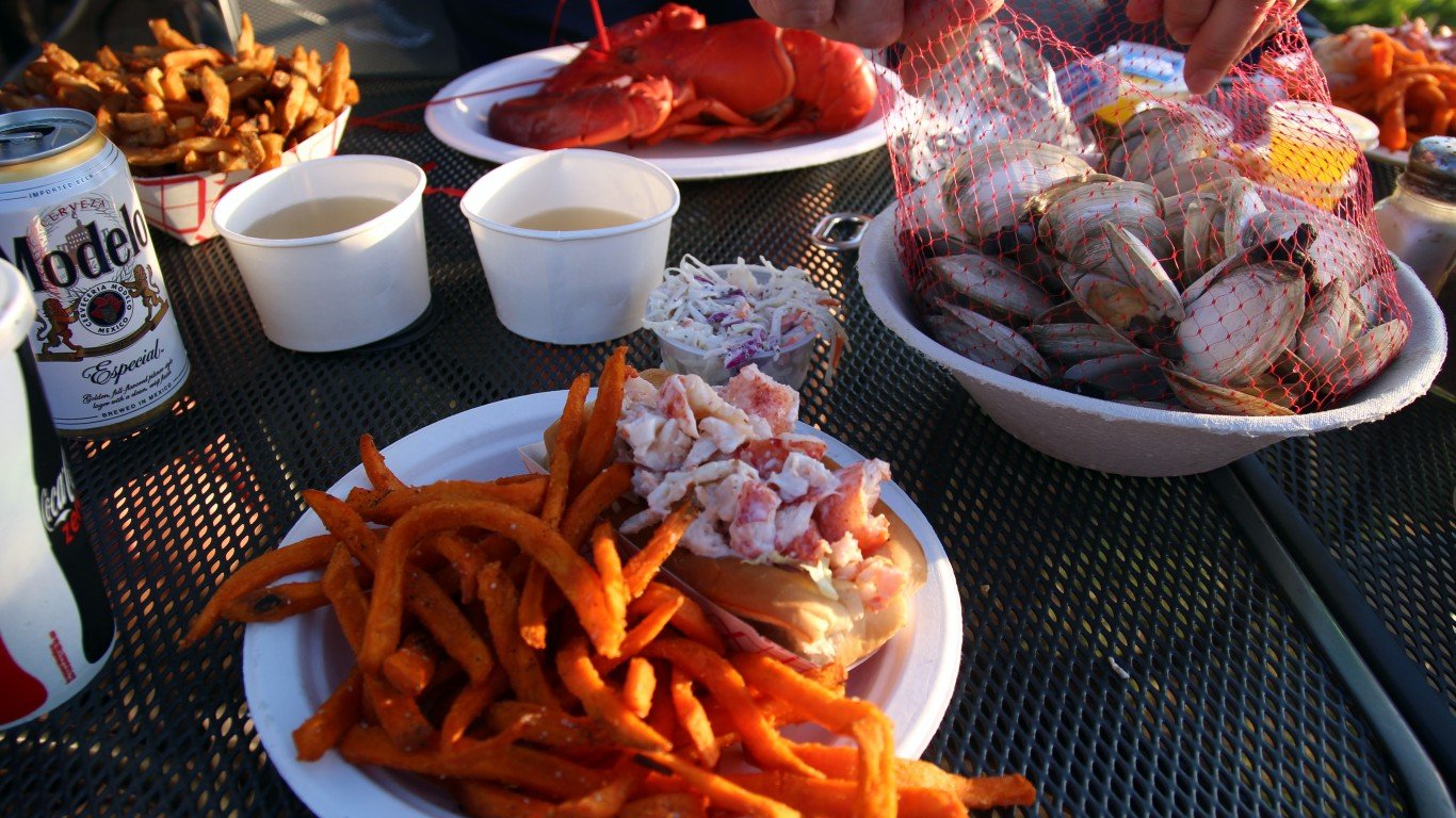 Seafood feast at The Lobster P... by Bex Walton