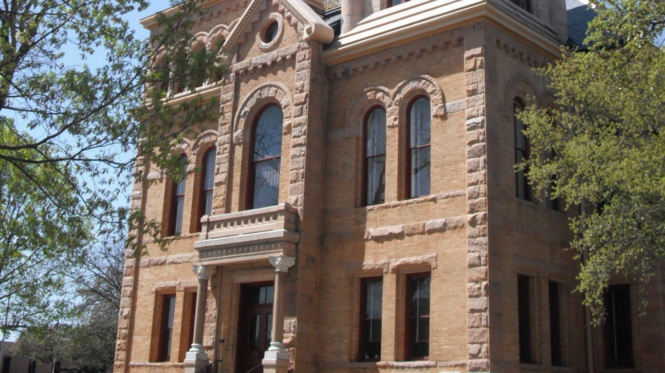Llano County Courthouse, Texas by Matt Turner