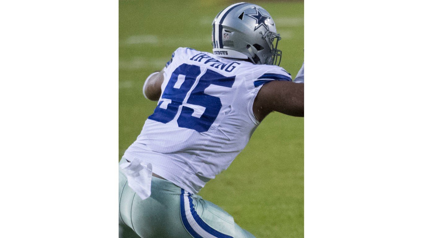 David Irving (American football) by Keith Allison