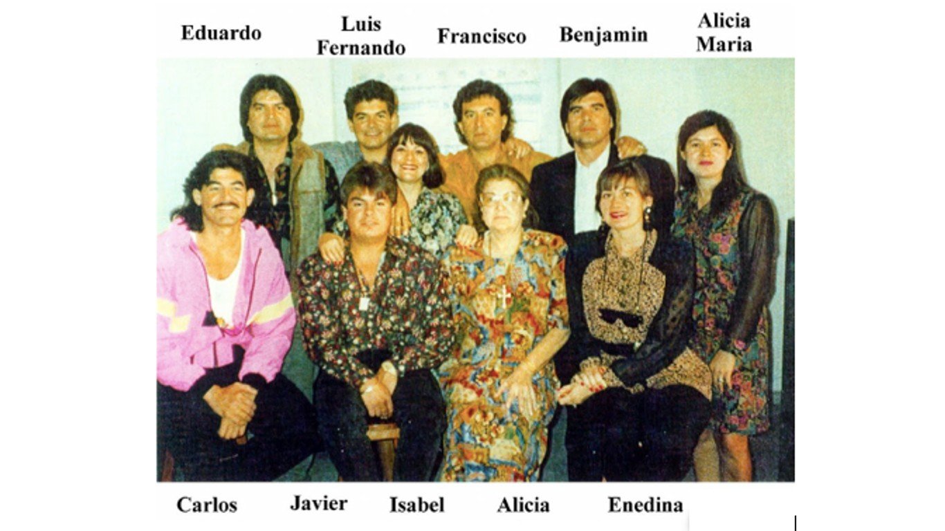 The Arellano Fu00e9lix family by LIFE