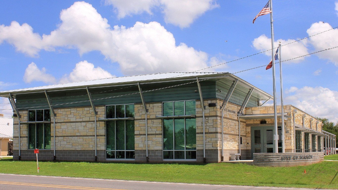 New Manor Texas City Hall by Larry D. Moore