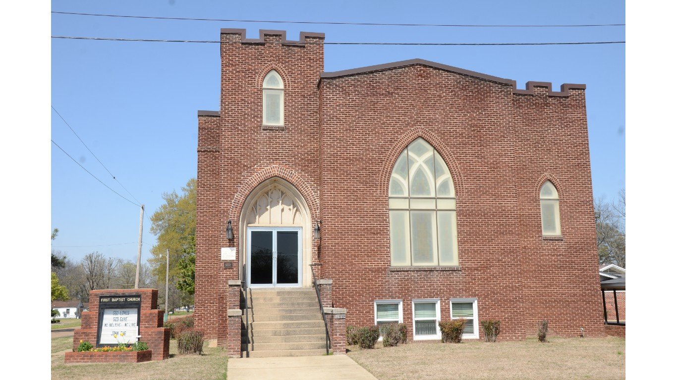 First Baptist Church, Marvell, AR by Valis55