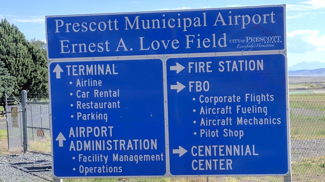 Prescott Municipal Airport by LunchboxLarry