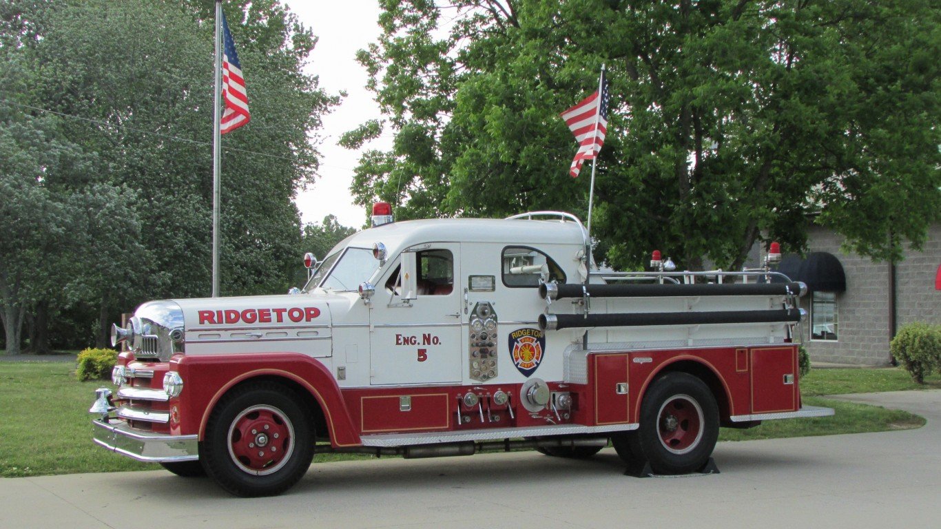 Ridgetop Fire Department by Lisa Zins