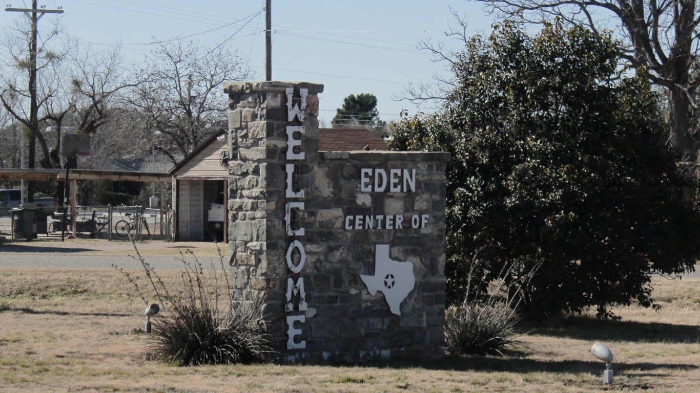 Eden, Texas The Center of Texa... by Bradley Gordon