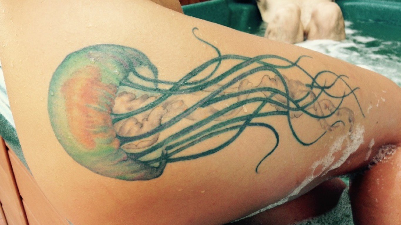Jellyfish Tattoo by gottShar