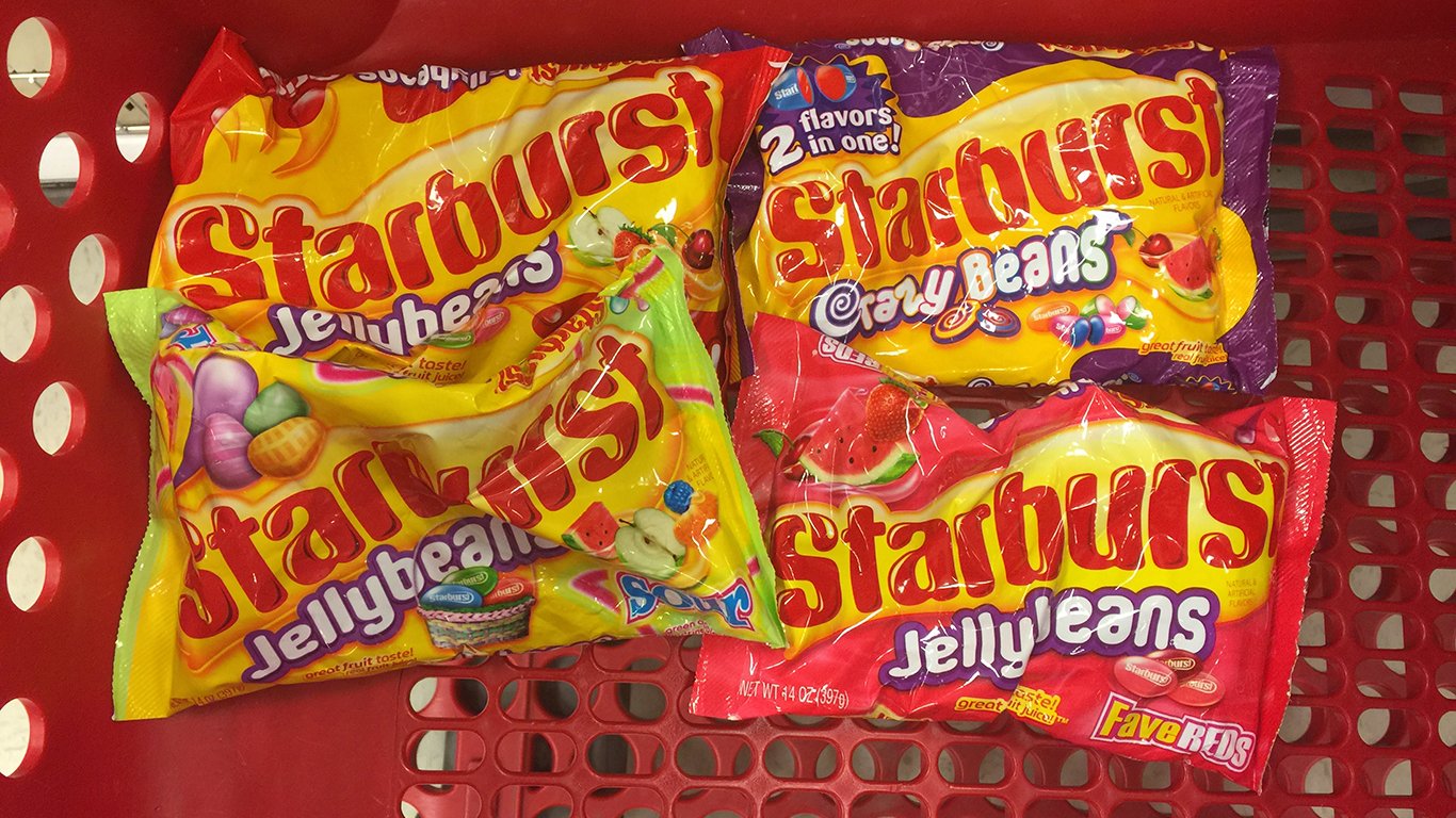  Starburst Jelly Beans in the Target shopping cart by m01229