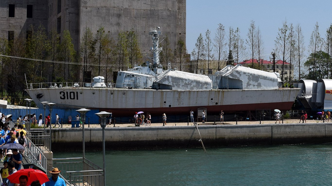 Qingdao Naval Museum No. 3101 missile boat by StefanTsingtauer 