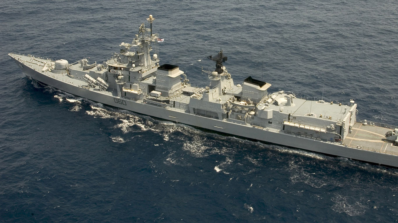 INS Mysore D60 India by Common Good