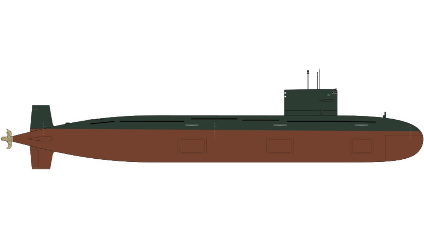 Shang class SSN by Mike1979 Russia