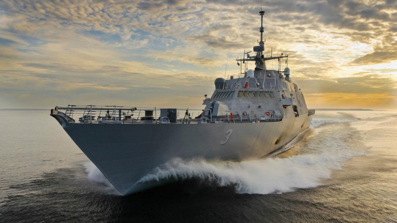 Uss Fort Worth Sea Trials by Naval Surface Warriors