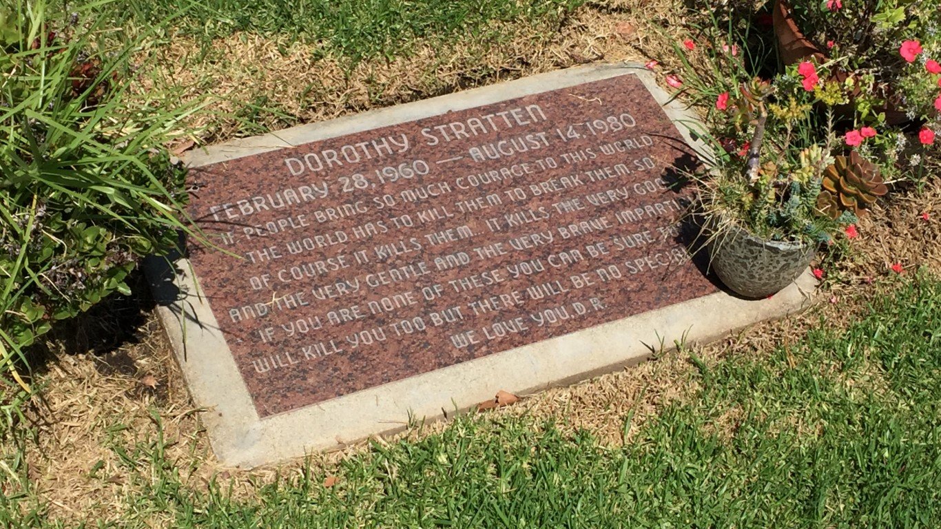 Dorothy Stratten Grave by Ben Churchill