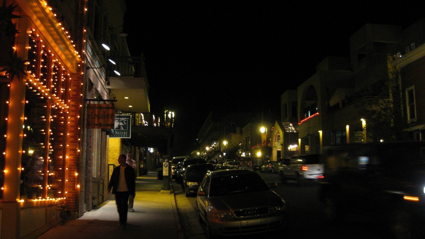 Park City at Night by Eric Fredericks