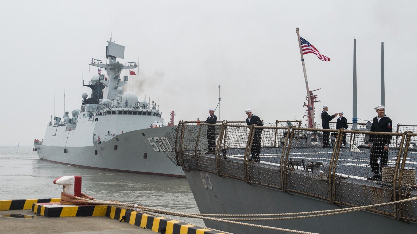 USS Stethem departs Shanghai. by Official U.S. Navy Page