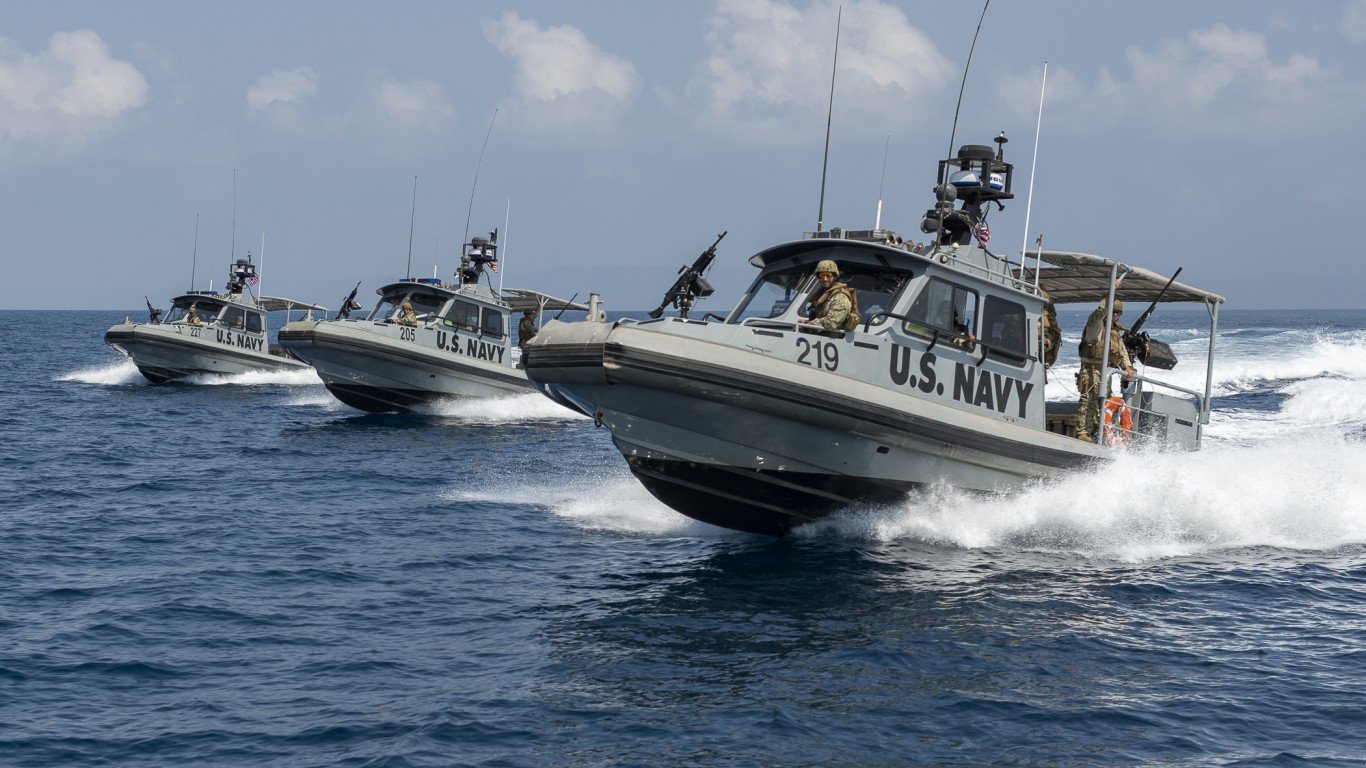U.S. Navy tactical patrol boat... by Official U.S. Navy Page