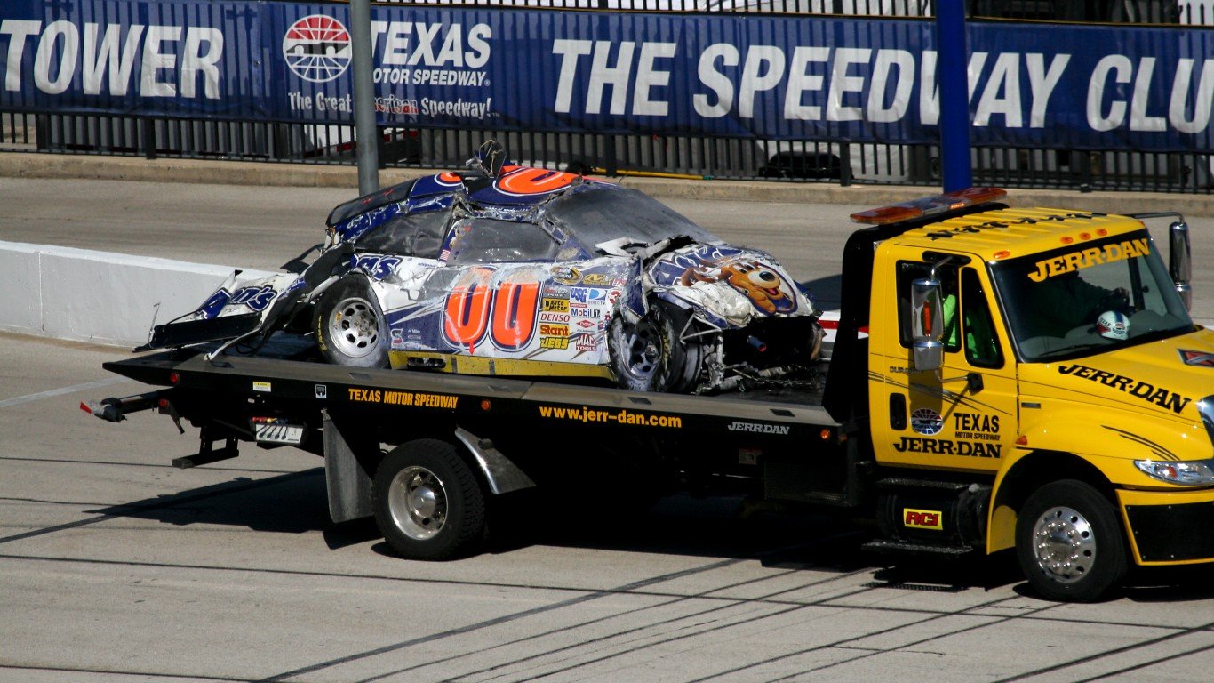 28 of the Worst NASCAR Crashes in History - 24/7 Wall St.