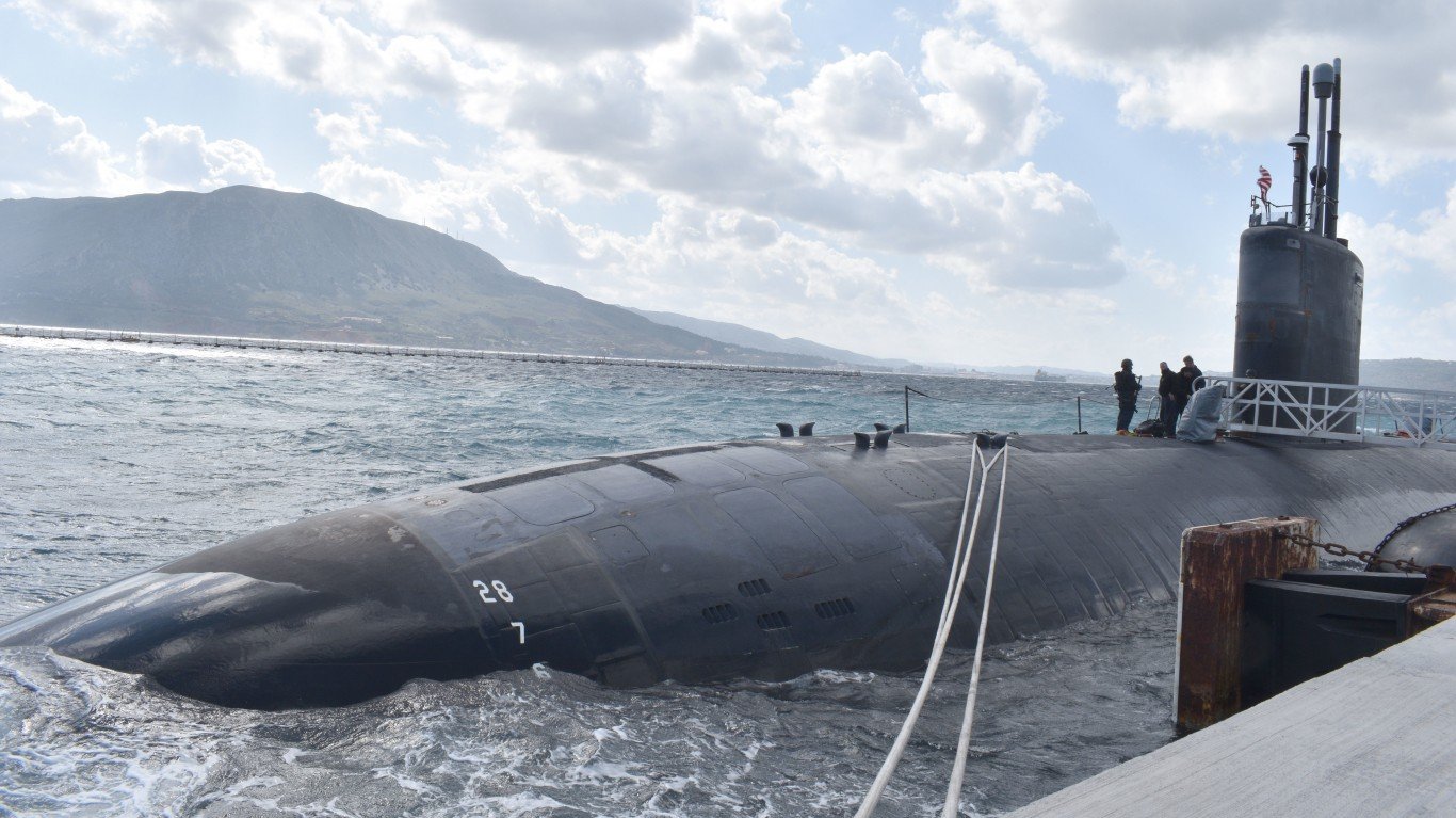 USS San Juan (SSN 751) arrives... by Official U.S. Navy Page