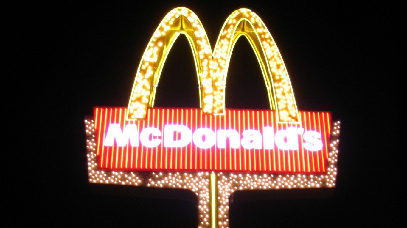 Glitzy McDonalds Sign, Las Veg... by Ken Lund