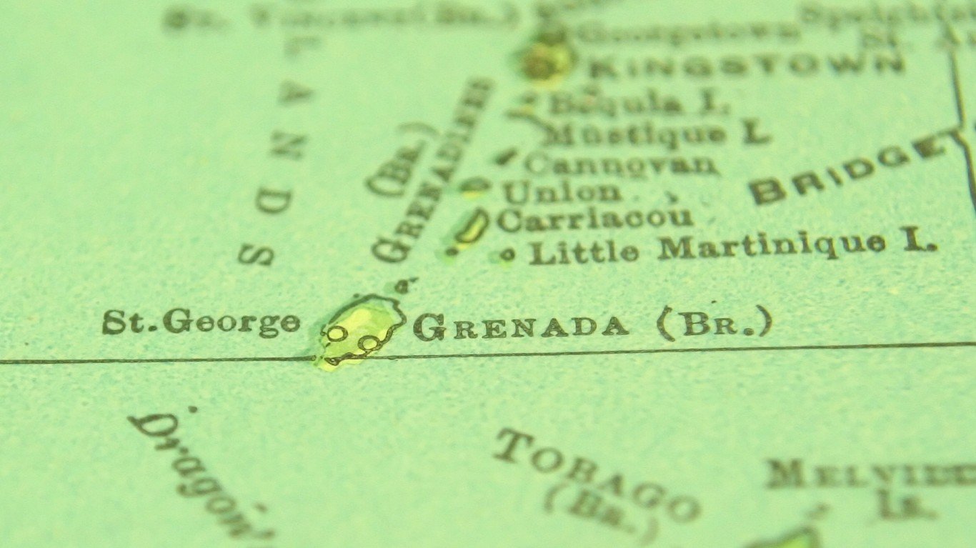 Map: Grenada by Ian Mackenzie