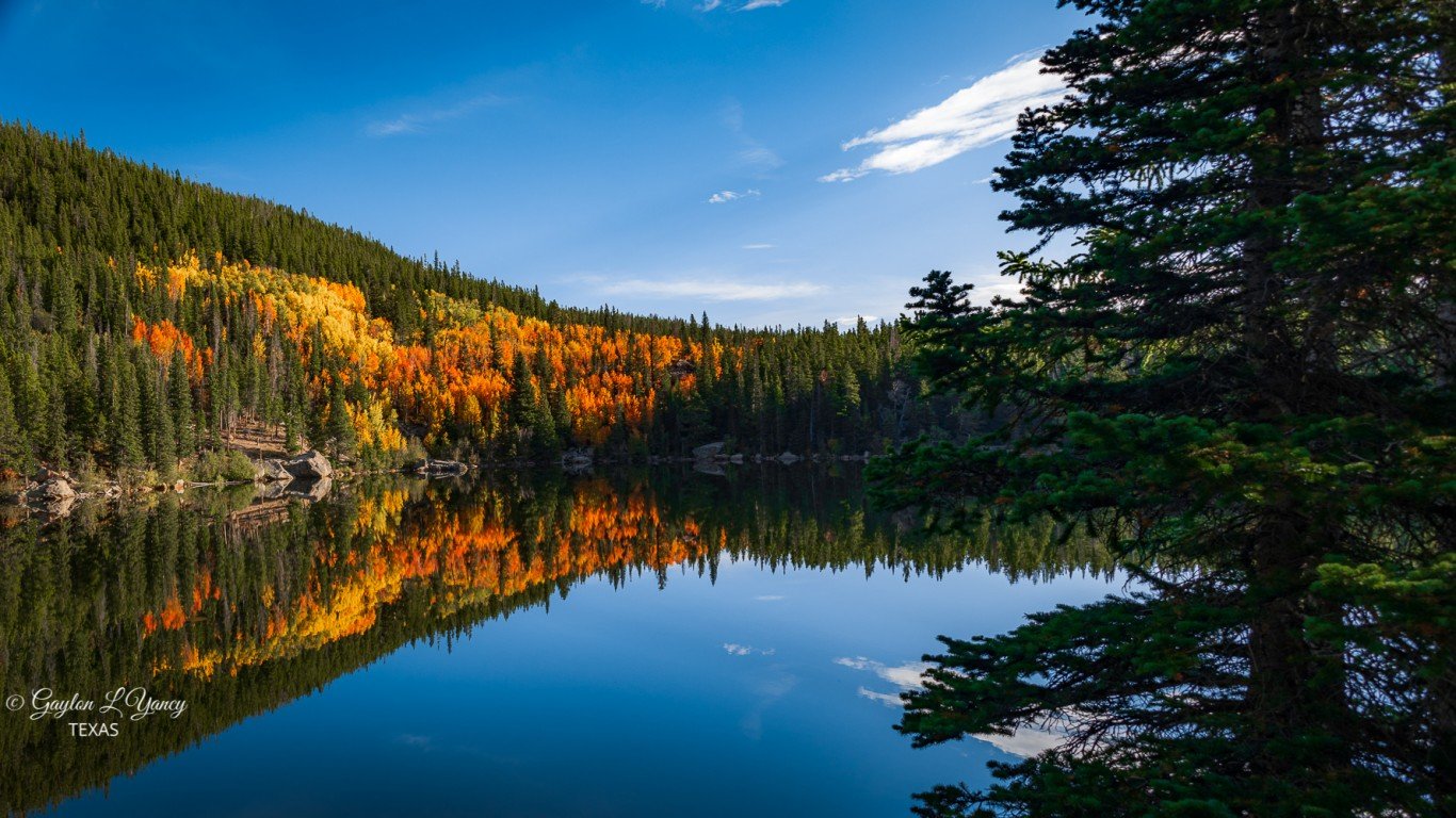 Bear Lake Landscape Reflection by G. Lamar