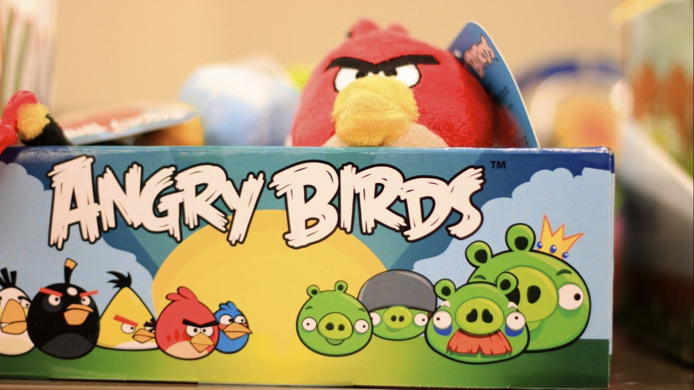 Angry Birds toys by Oran Viriyincy