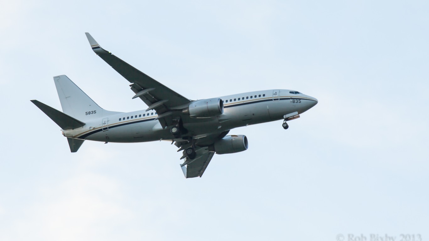 C-40 Clipper on aproach to NAS... by Rob Bixby