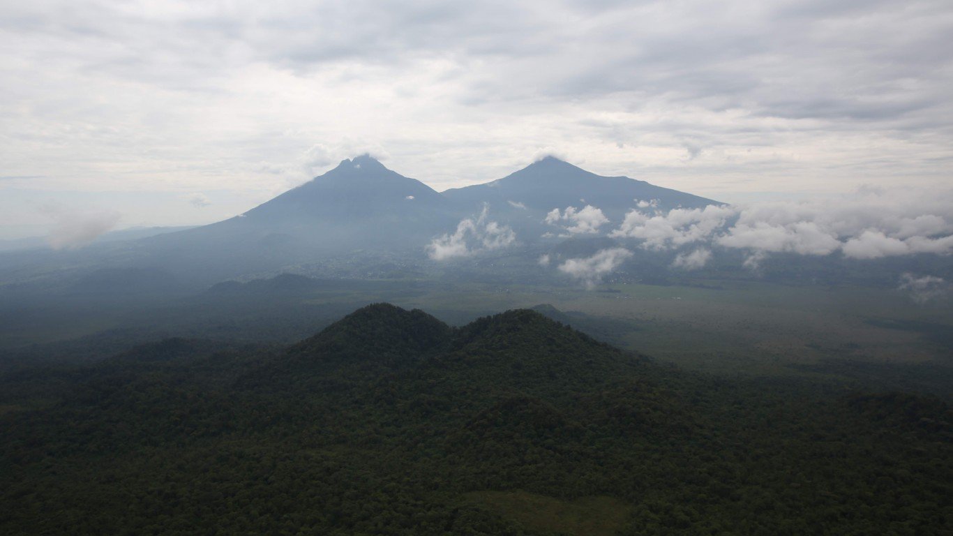 Mount Mikeno (DR Congo) and Mo... by MONUSCO Photos