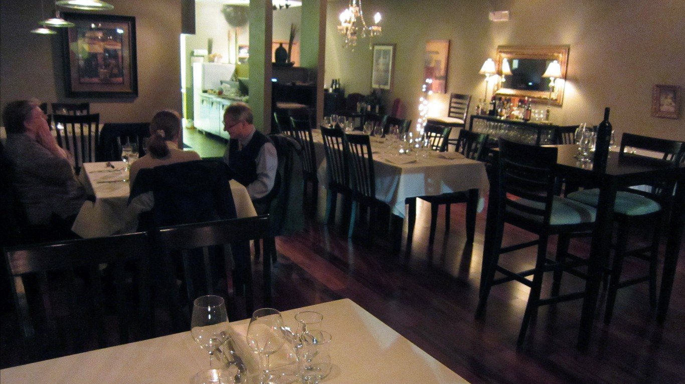Chez Grace restaurant, Coralvi... by Alan Light