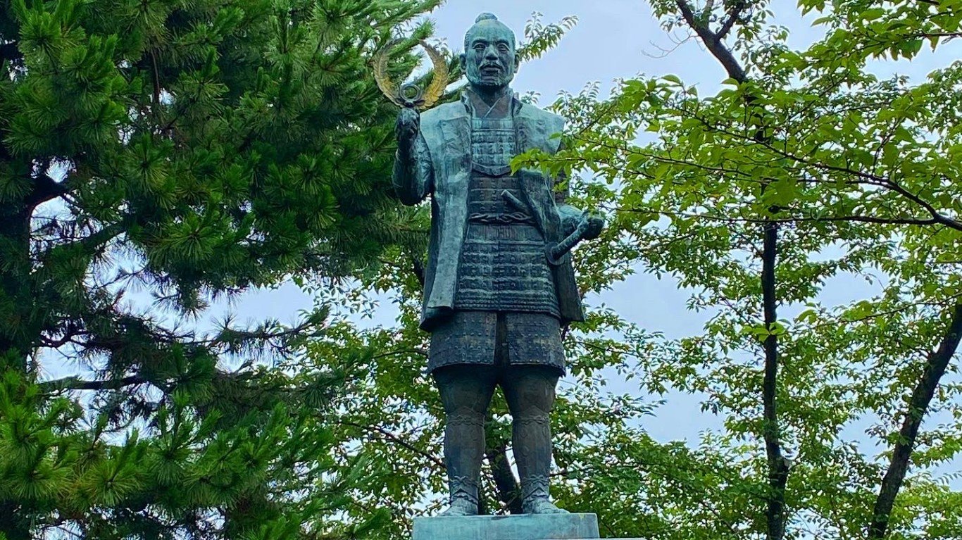 Statue of Tokugawa Ieyasu by Kanesue