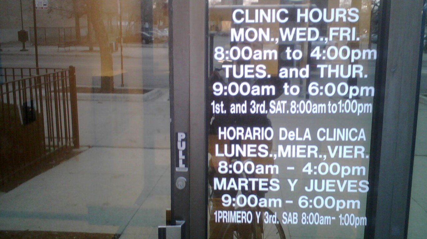Clinic hours by Alex Cheek