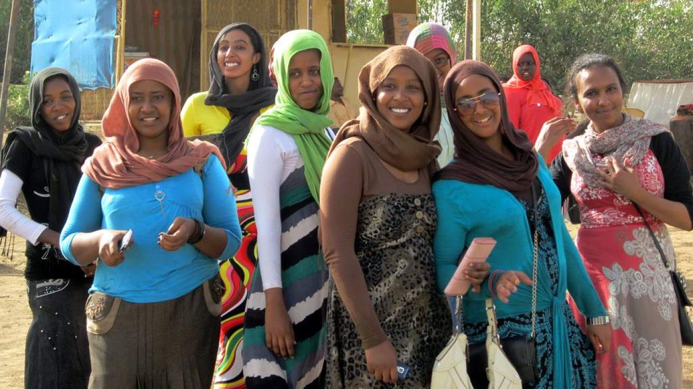 Sudanese Women by David Stanley