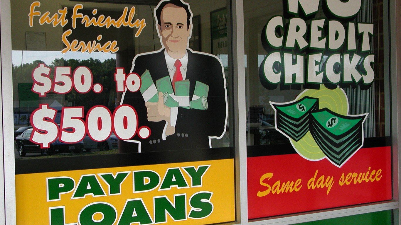 Payday Loan Place Window Graph... by Taber Andrew Bain