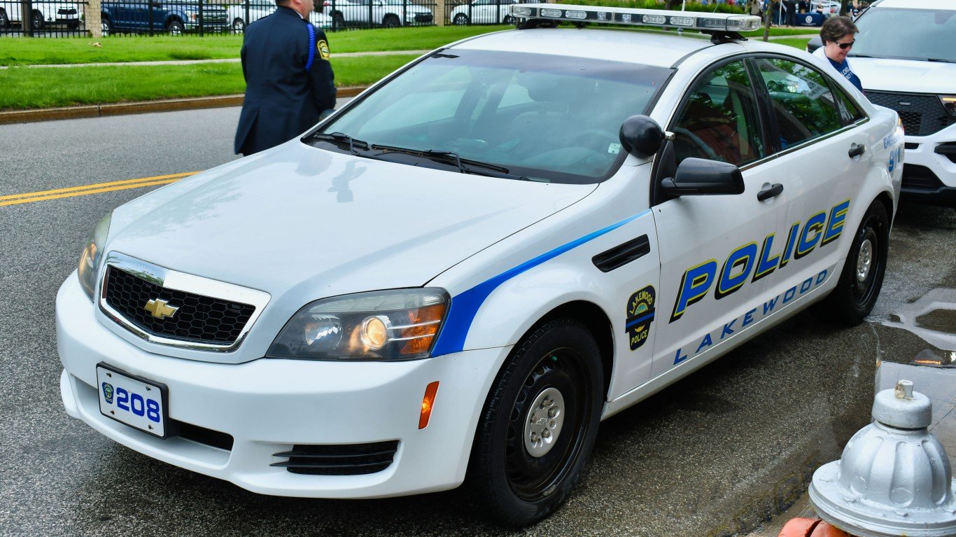 Lakewood Police Chevrolet Capr... by Raymond Wambsgans