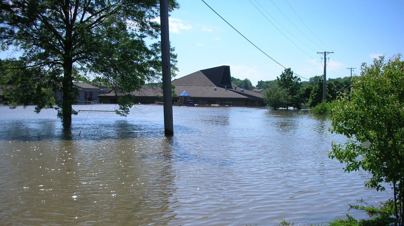 Iowa City flooding by Alan Light