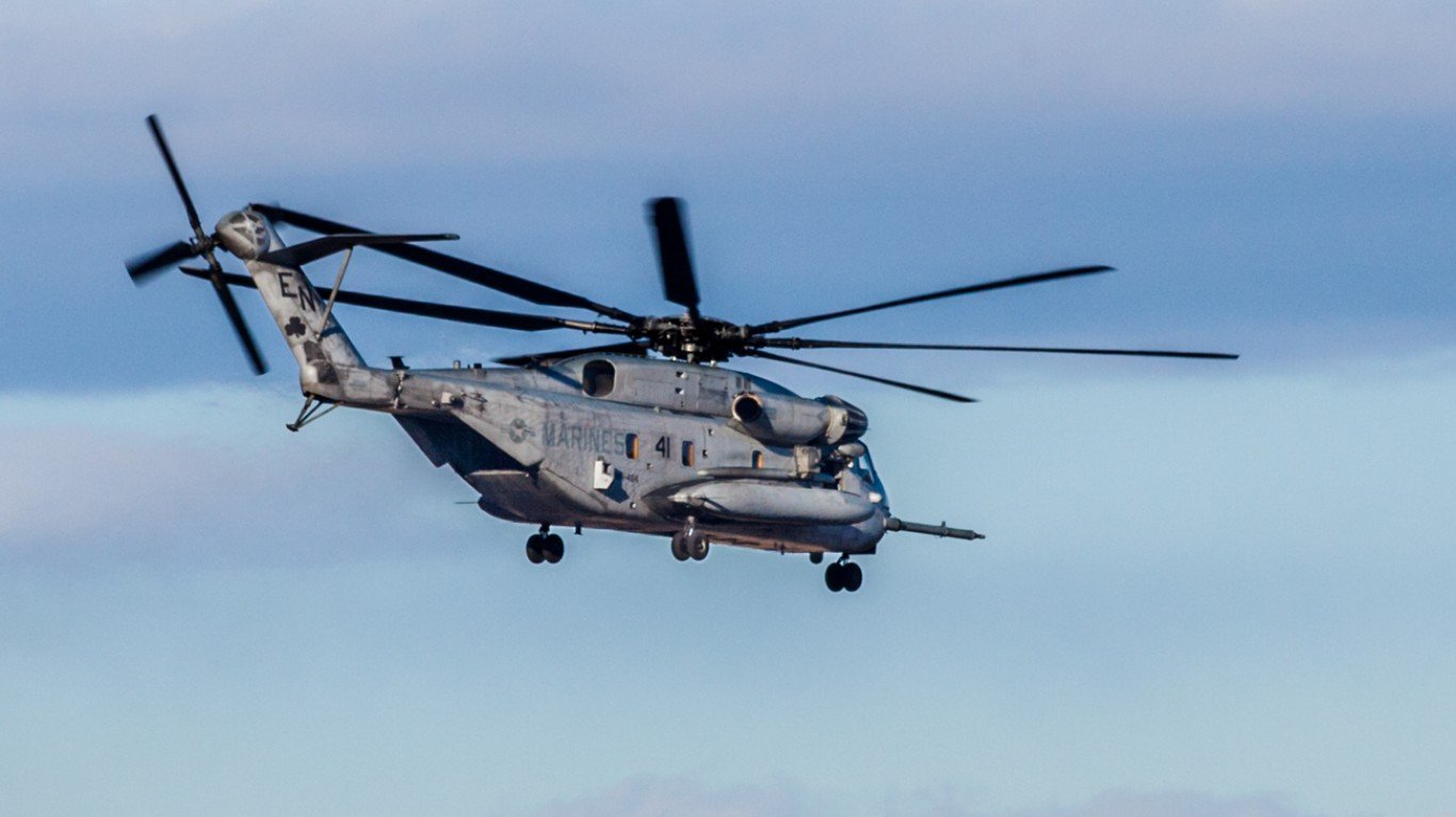 Sikorsky CH-53 Sea Stallion by Paul VanDerWerf