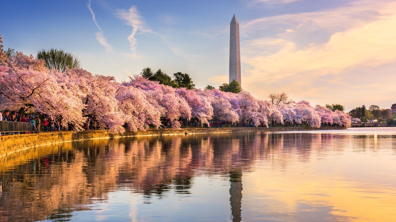Washington, D.C. in the spring