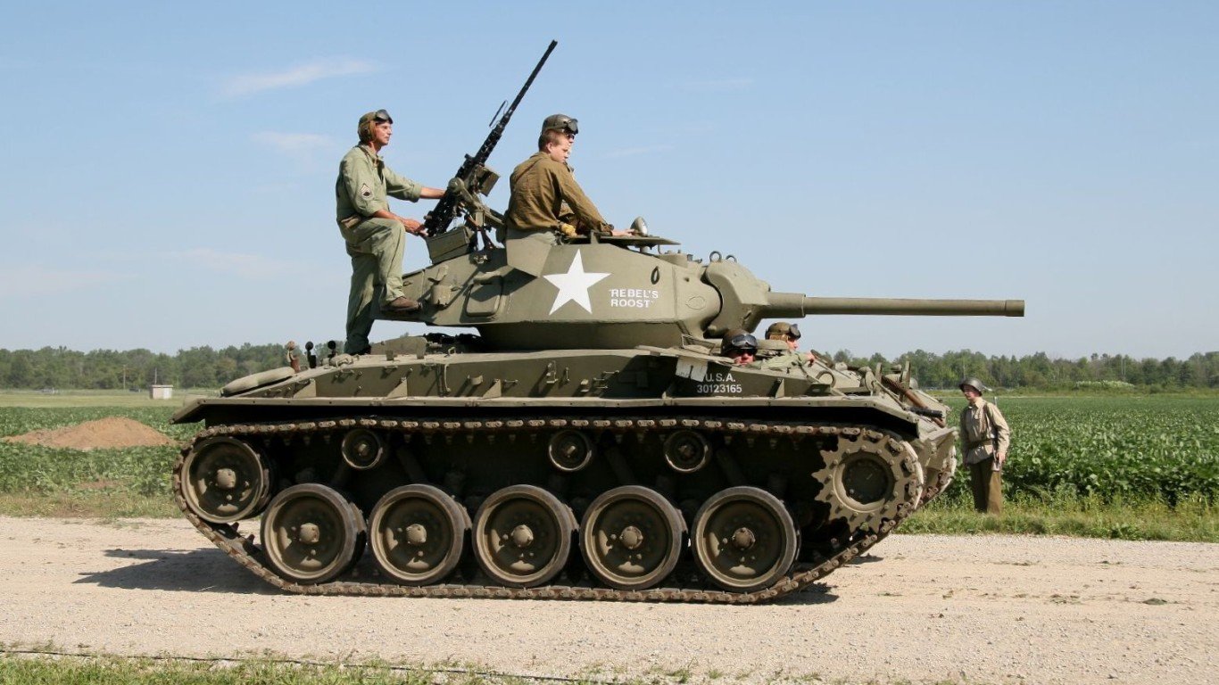 M24 Chaffee Light Tank by D. Miller