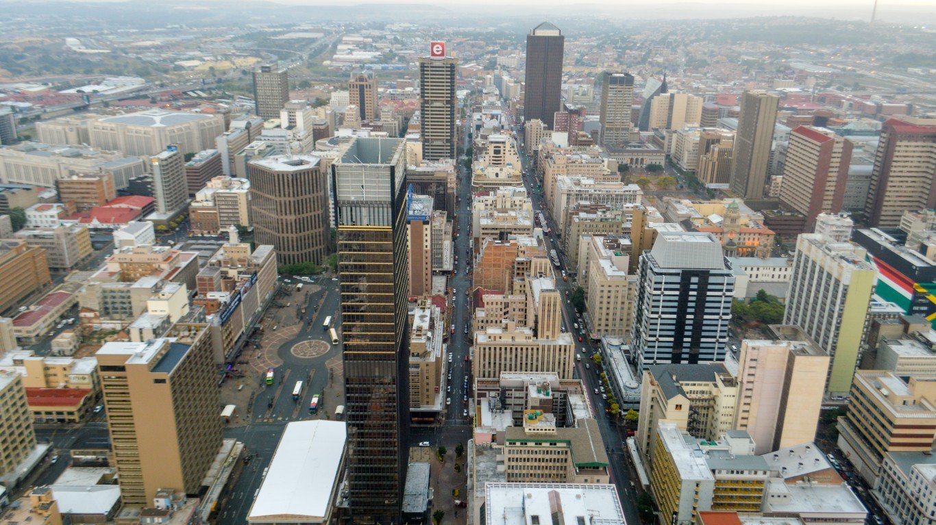 Johannesburg CBD by Francisco Anzola
