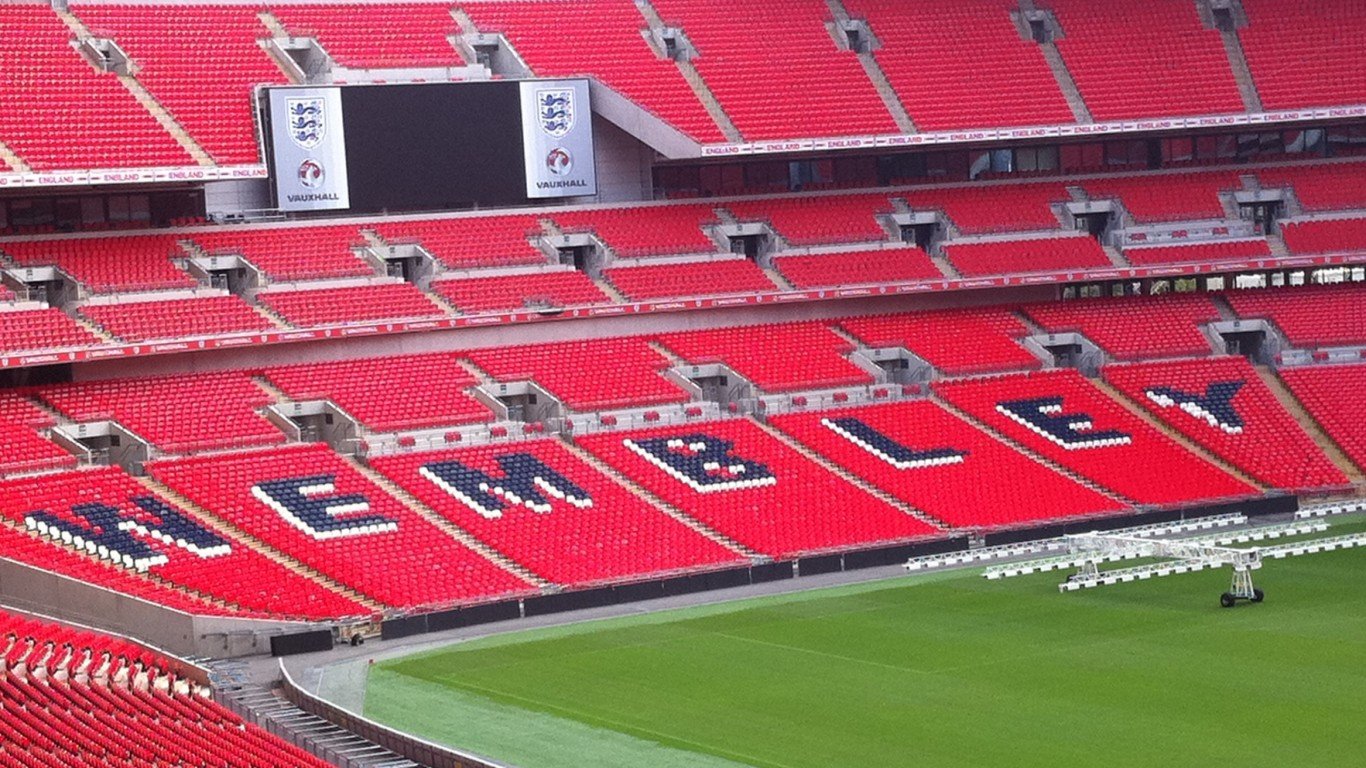 Wembley Stadium by David Wilson